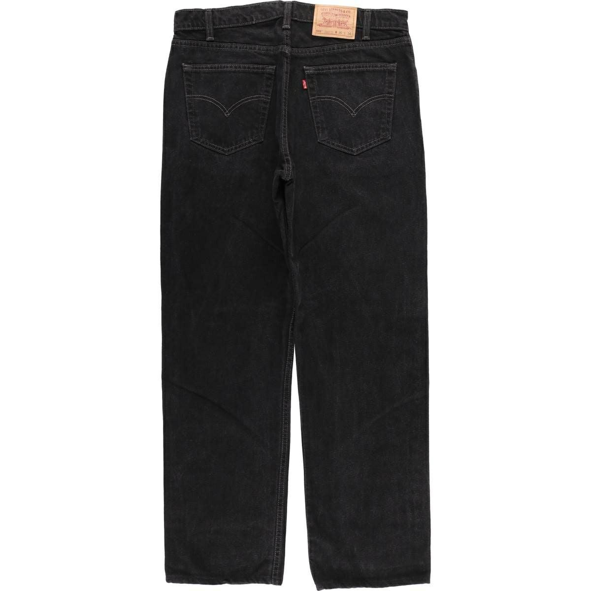古着 90年代 リーバイス Levis 505-0260 ブラックデニム テーパード