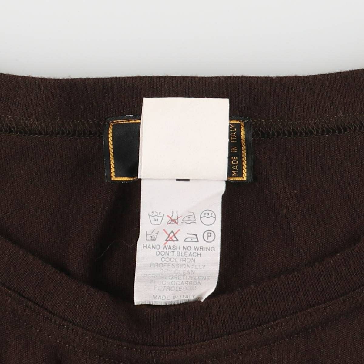 古着 90年代 フェンディ FENDI ロングTシャツ ロンT イタリア製 メンズ