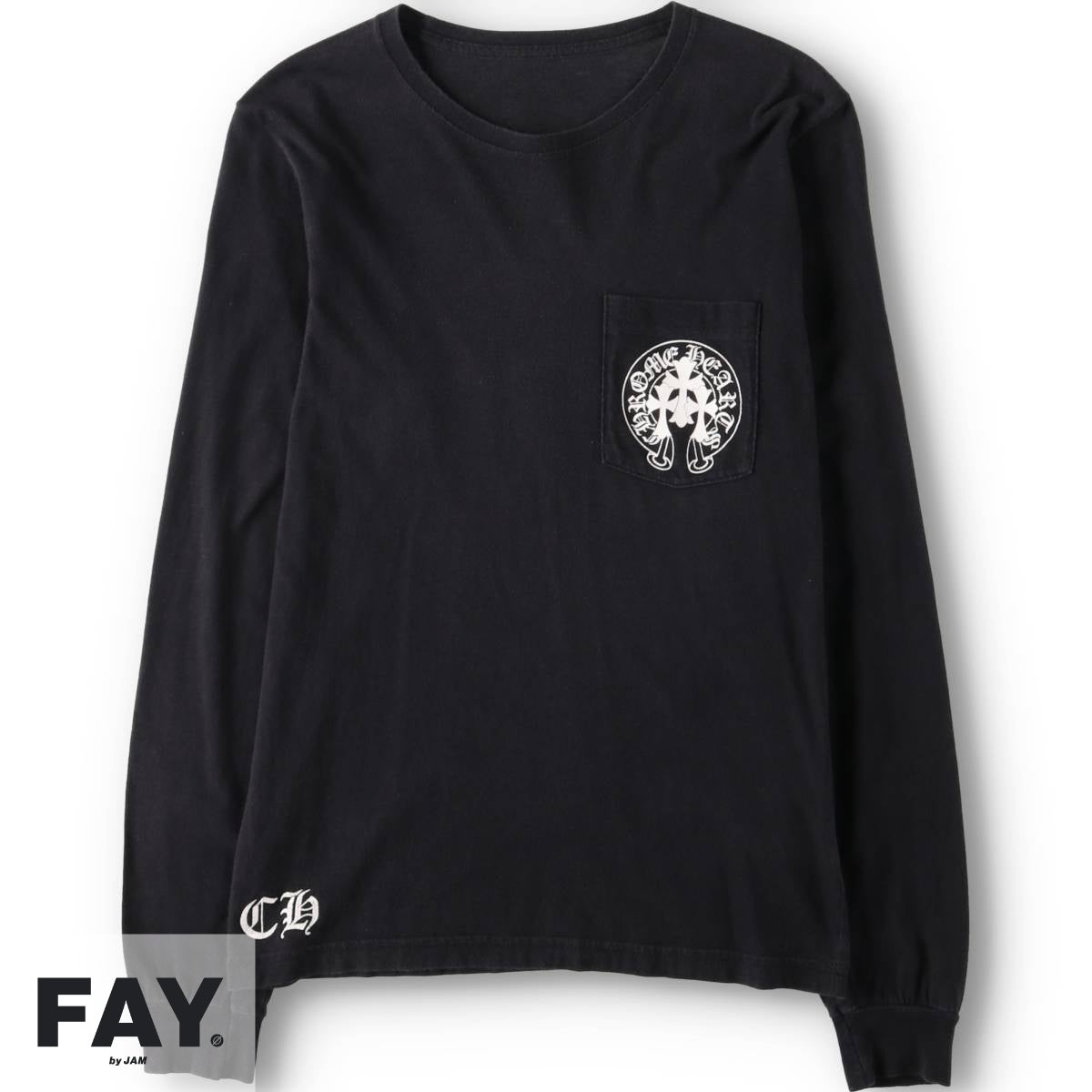 古着 クロムハーツ Chrome Hearts ロングTシャツ ロンT USA製 メンズS
