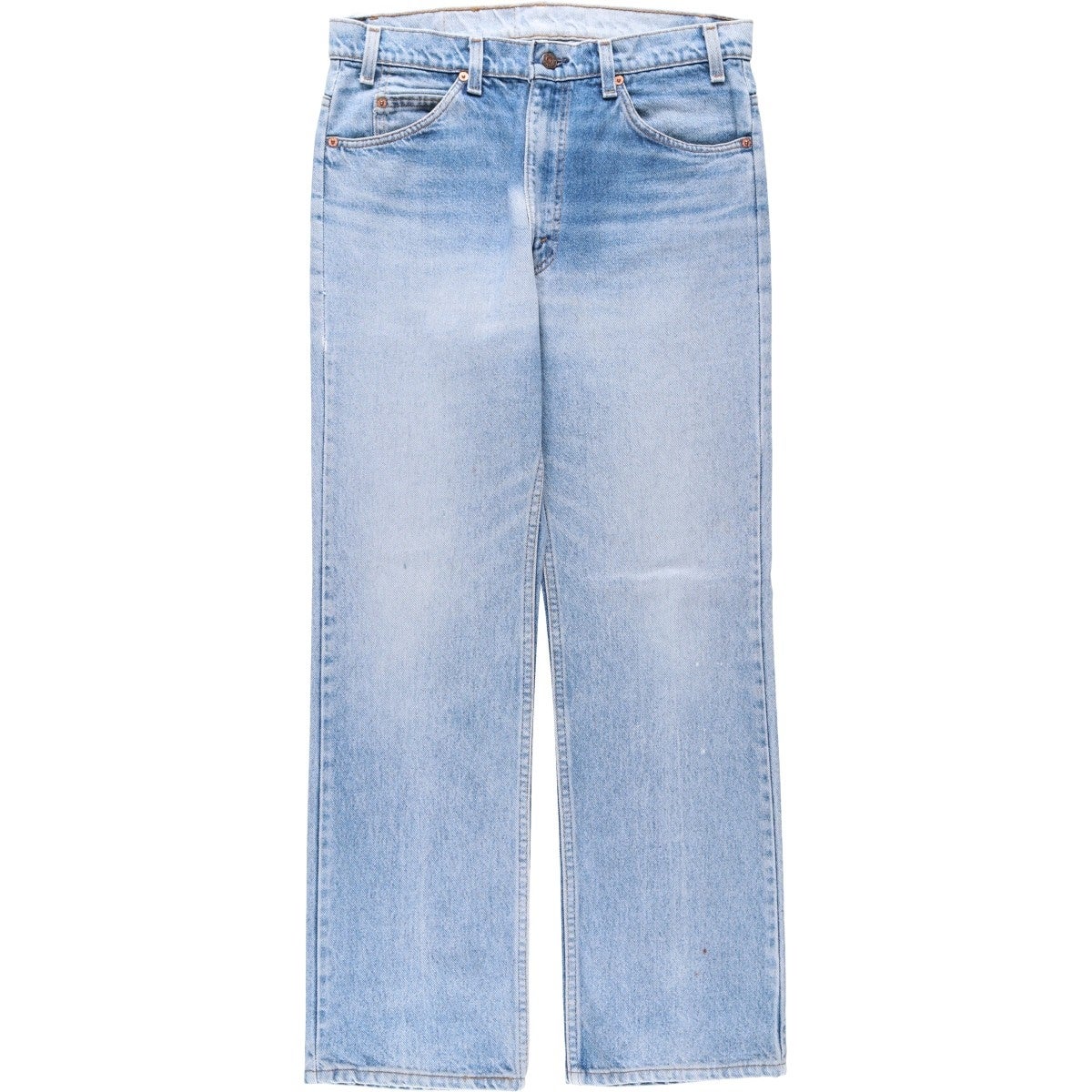 ブーツカットデニム・ライトブルー・オレンジタグ 古着 80～90年代 リーバイス Levis 20517-0217 オレンジタブ ブーツ