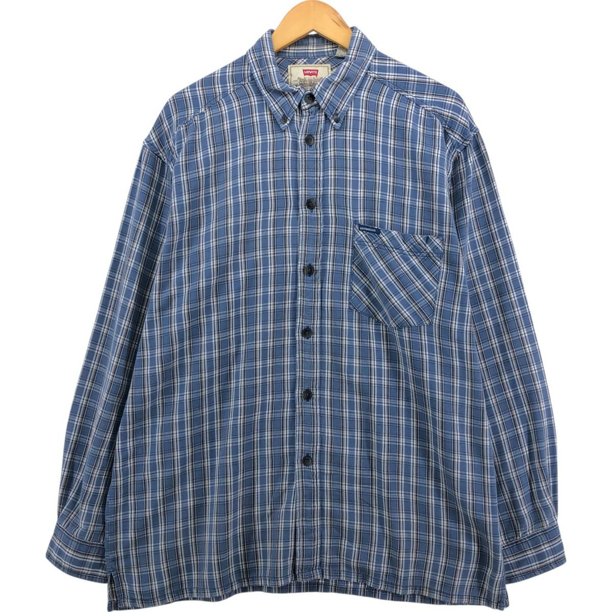 古着 70年代 リーバイス Levi's オープンカラー 長袖 コーデュロイシャツ ボックスシャツ レディースM相当/eaa626299 Levi's（リーバイス） 古着 70年代 オープンカラー 長袖 コーデュロイ