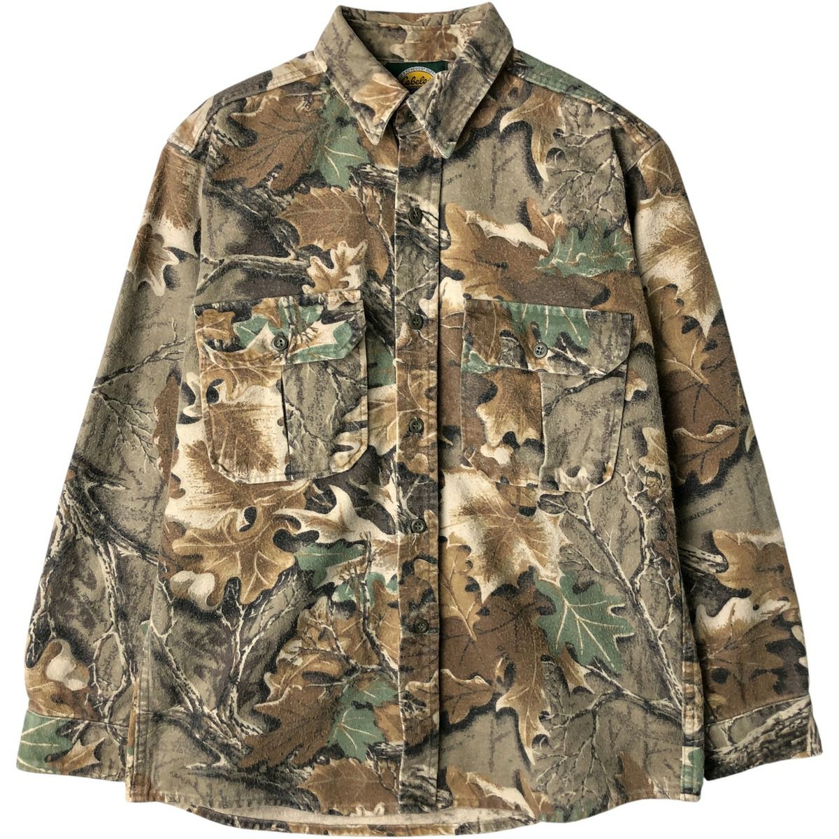 古着 90～00年代 カベラス Cabelas ハーフボタン フリースプルオーバー
