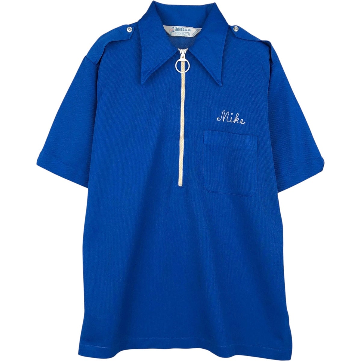 古着 80年代 ヒルトン HILTON ACTIVE APPAREL オープンカラー