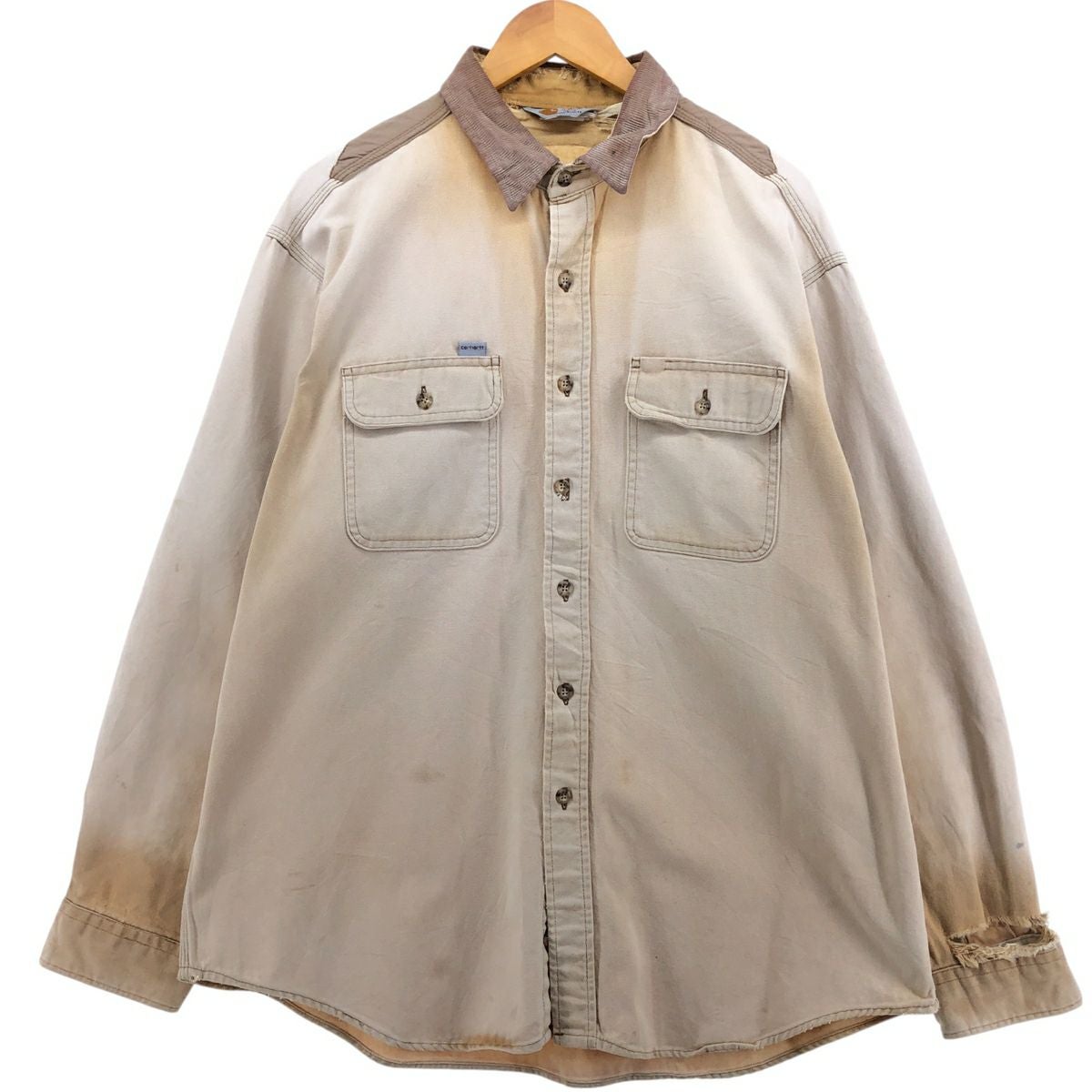 古着 80年代 カーハート Carhartt ダックベスト USA製 メンズM相当