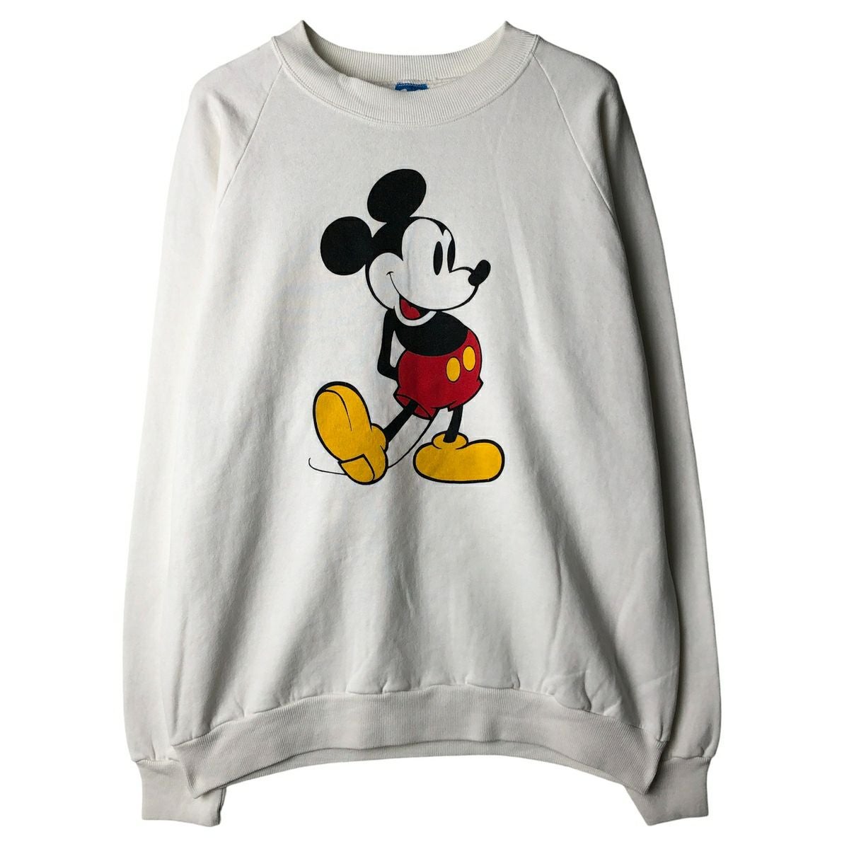 古着 80年代 ディズニー DISNEY MICKEY MOUSE ミッキーマウス 大判