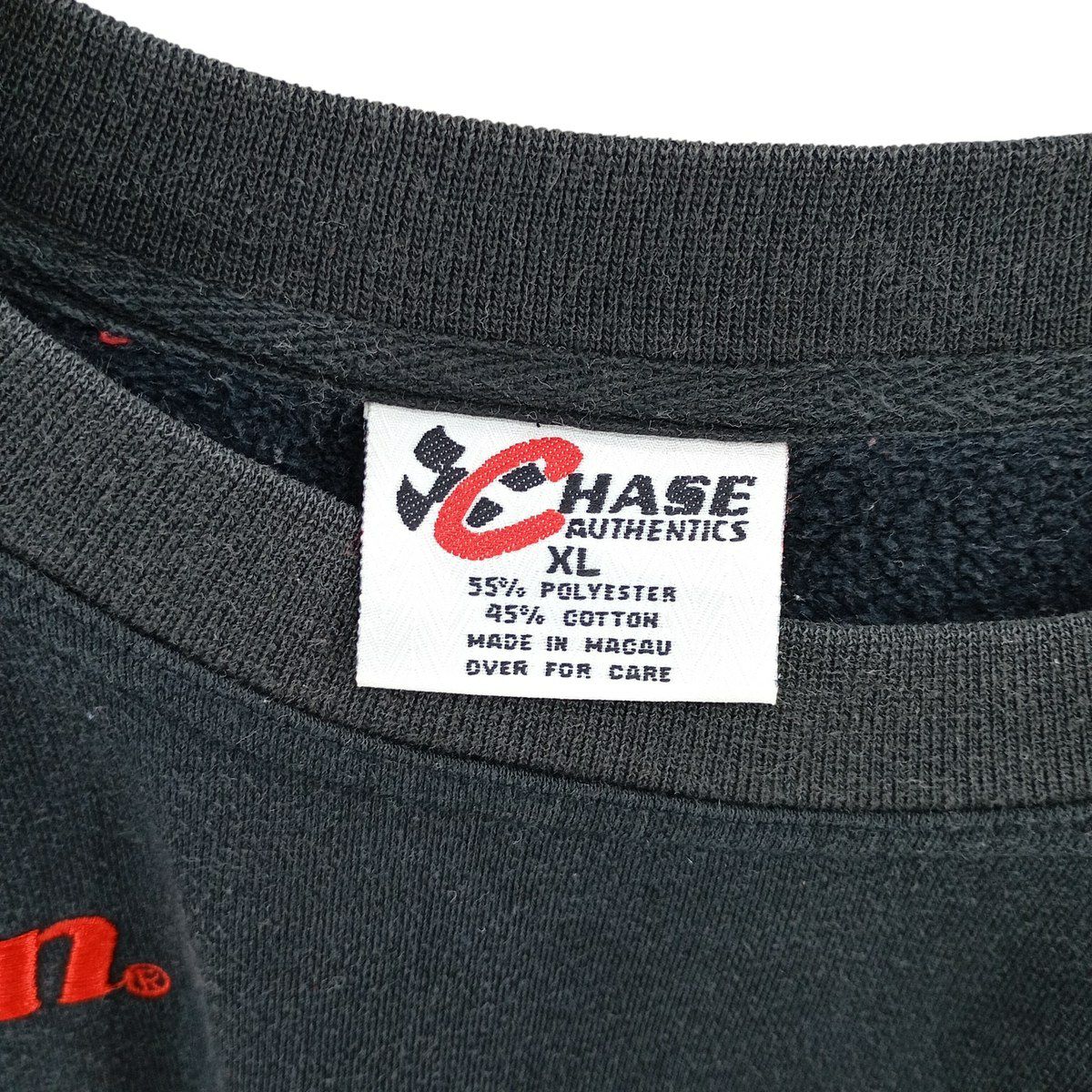 古着 CHASE レーシング スウェットシャツ トレーナー メンズXL相当