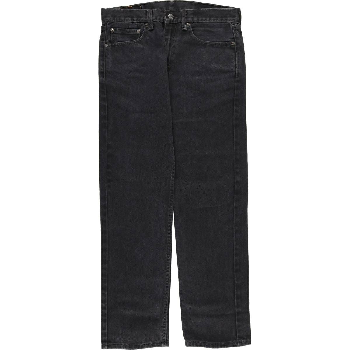 古着 リーバイス Levis 505 ブラックデニム テーパードデニムパンツ