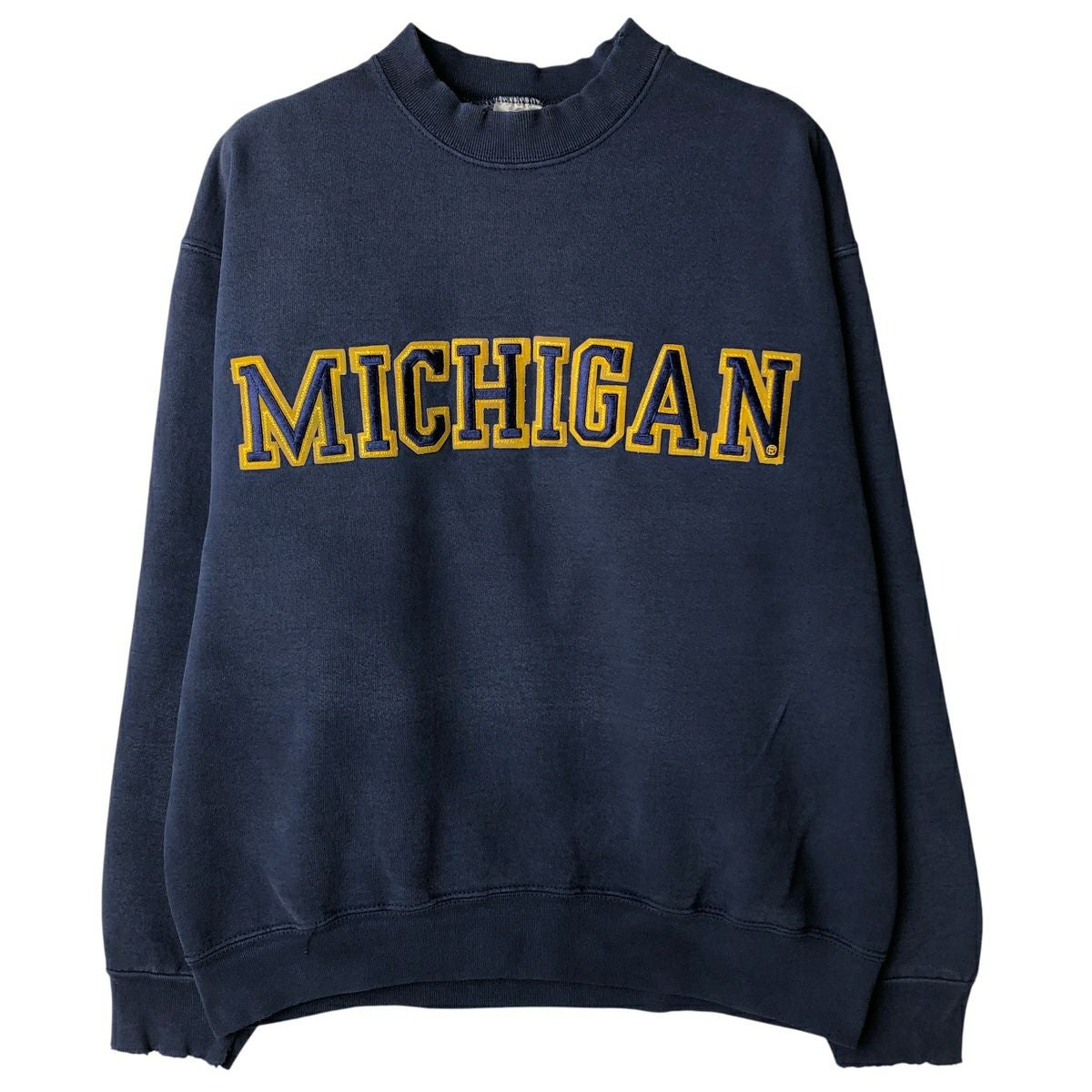 古着 80年代 フルーツオブザルーム FRUIT OF THE LOOM MICHIGAN ミシガン大学 カレッジスウェットシャツ トレーナー USA製 メンズXL相当 ヴィンテージ/eaa482858 古着 80年代 フルーツオブザルーム FRUIT OF THE LOOM MICHIGAN