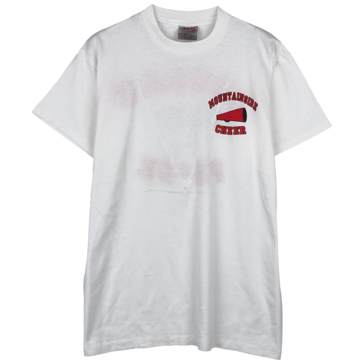 【希少/USA製】90s ONEITA POWER-T レゲエTシャツ XL 古着 90年代 オニータ ONEITA POWER-T カレッジTシャツ メンズXL相当