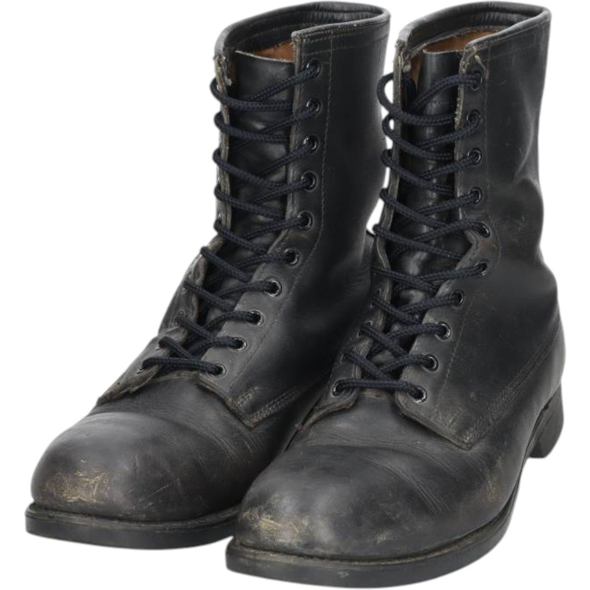 古着 80年代 米軍 スチールトゥ ミリタリーブーツ 8 1/2 R メンズ26.5