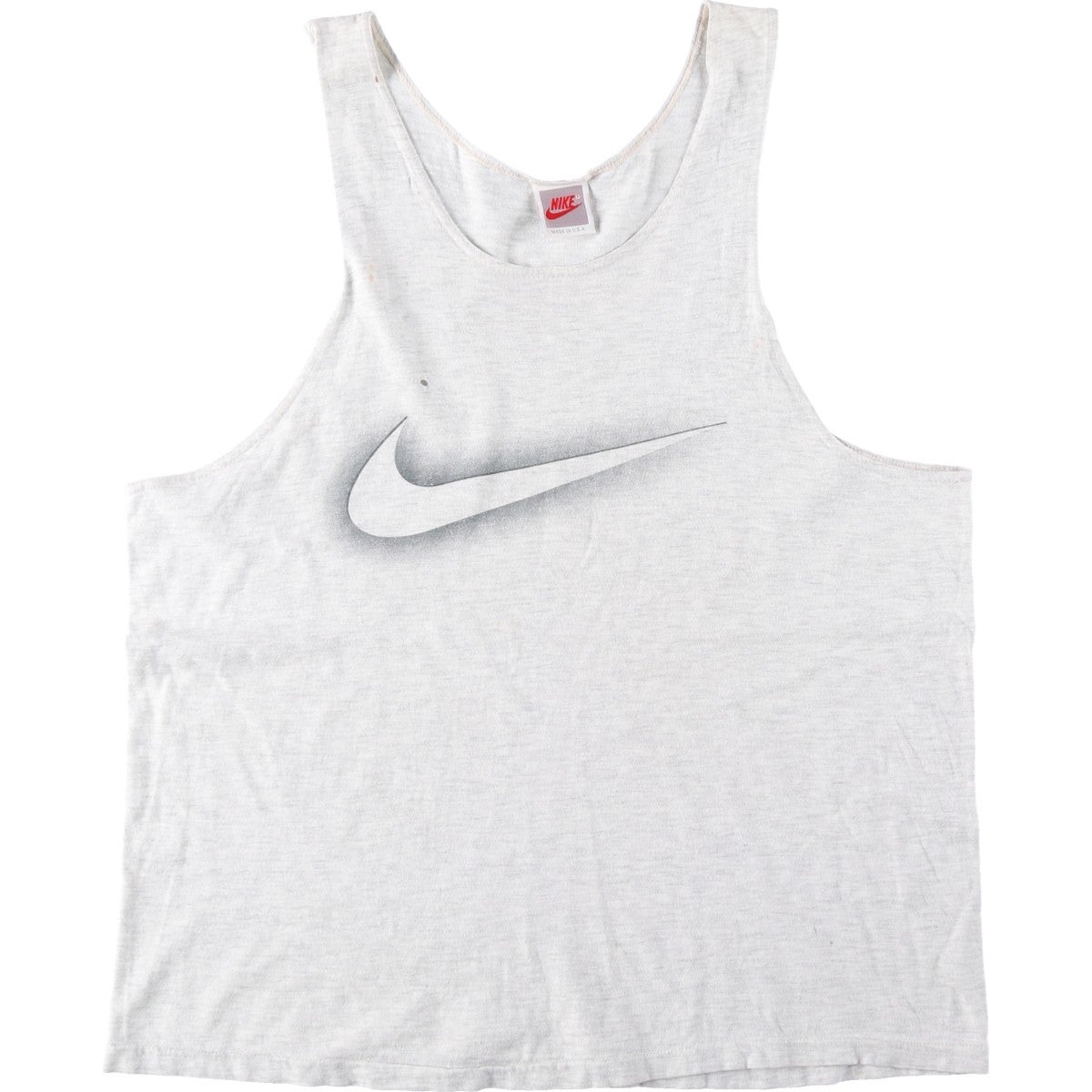 古着 90年代 ナイキ NIKE 銀タグ タンクトップ USA製 メンズM相当