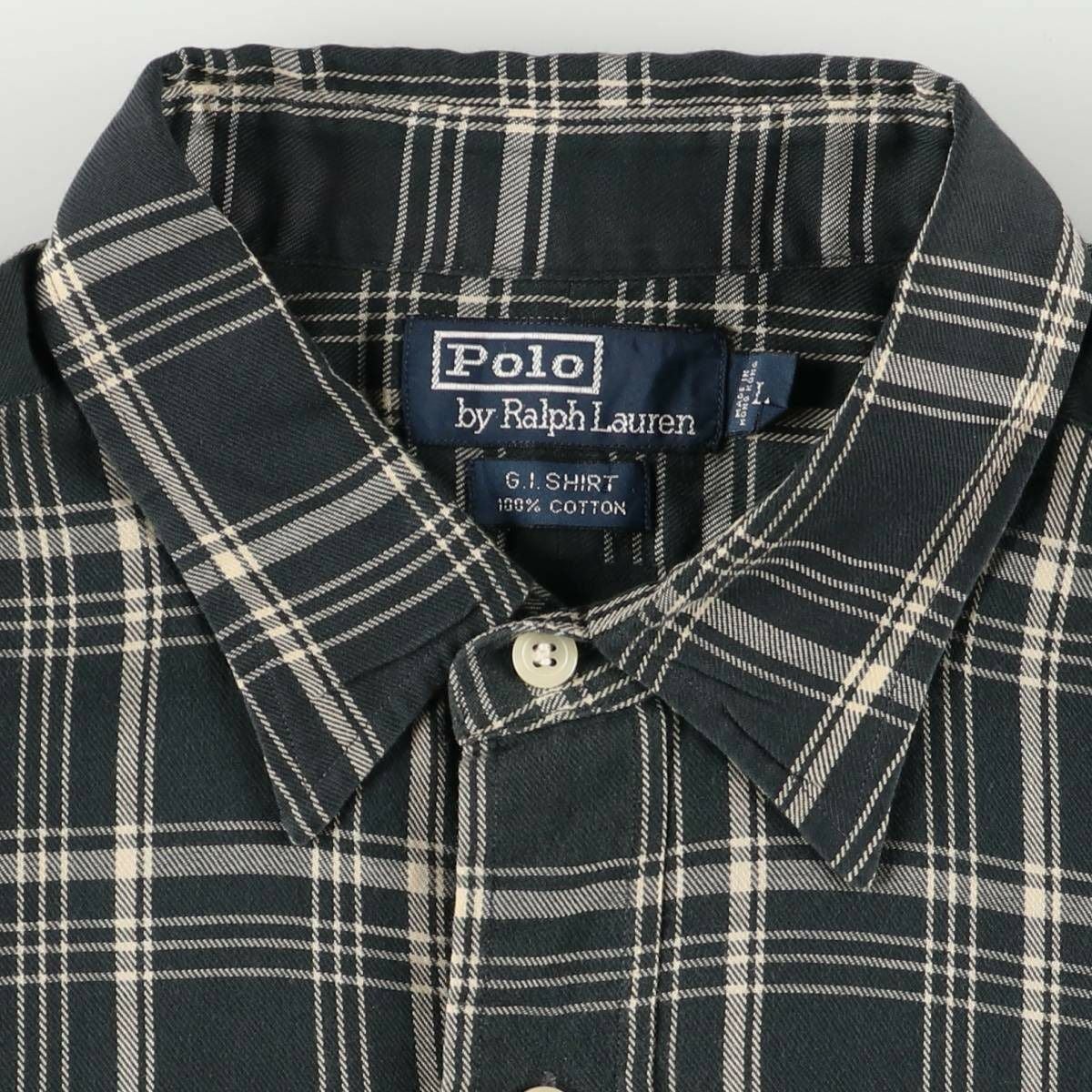 古着 ラルフローレン Ralph Lauren POLO by Ralph Lauren G.I.SHIRT