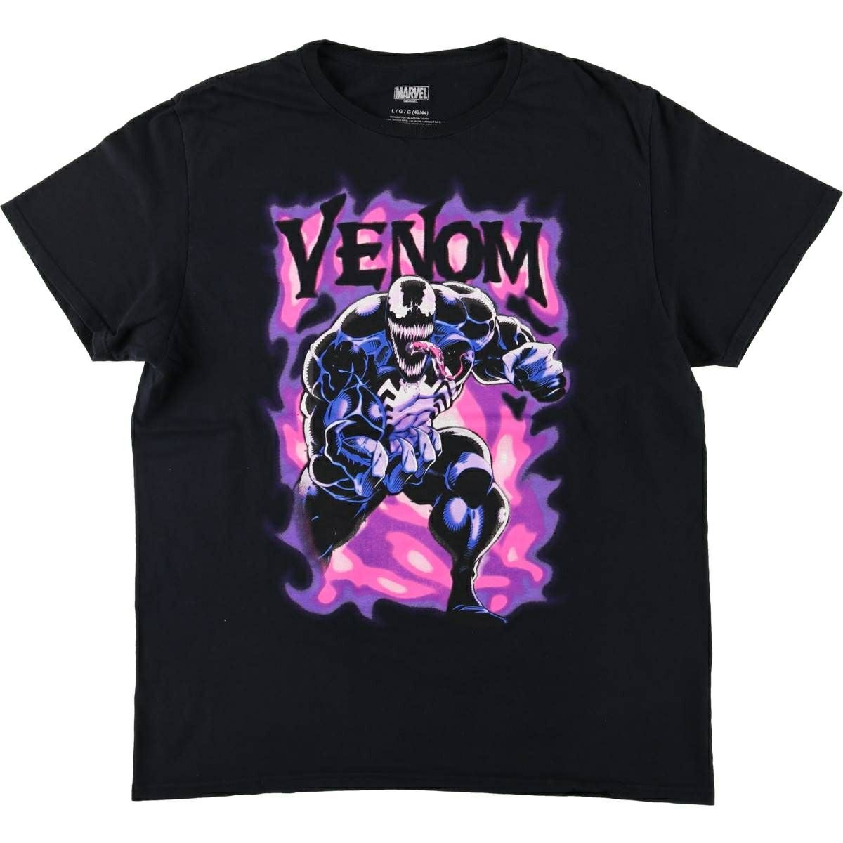 古着 マーベル MARVEL VENOM ヴェノム キャラクタープリントTシャツ