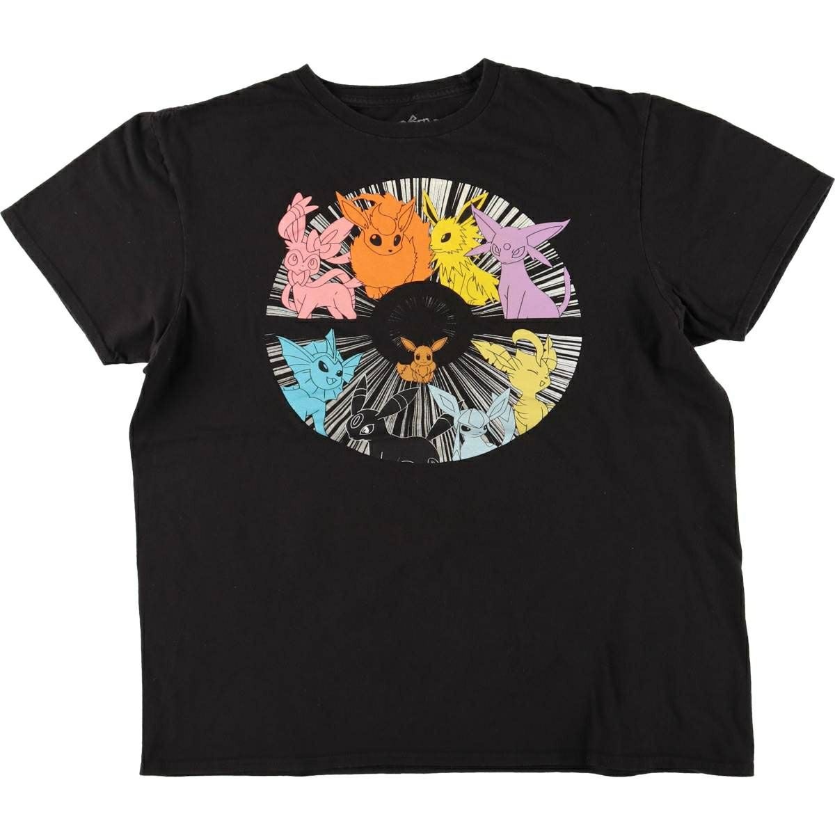 古着 POKEMON ポケモン ゲンガー キャラクタープリントTシャツ メンズM