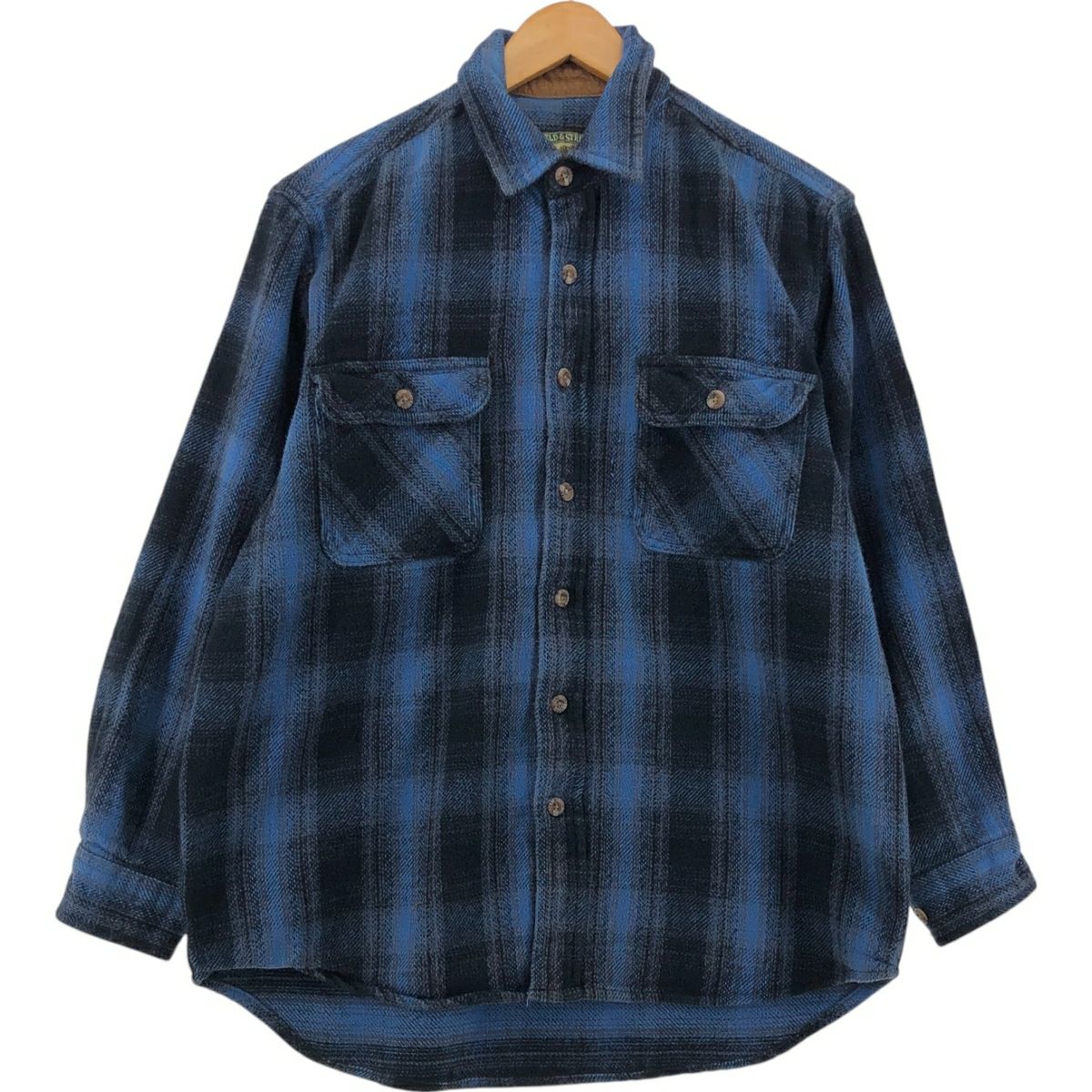 古着 90年代 フィールドアンドストリーム FIELD&STREAM オンブレ