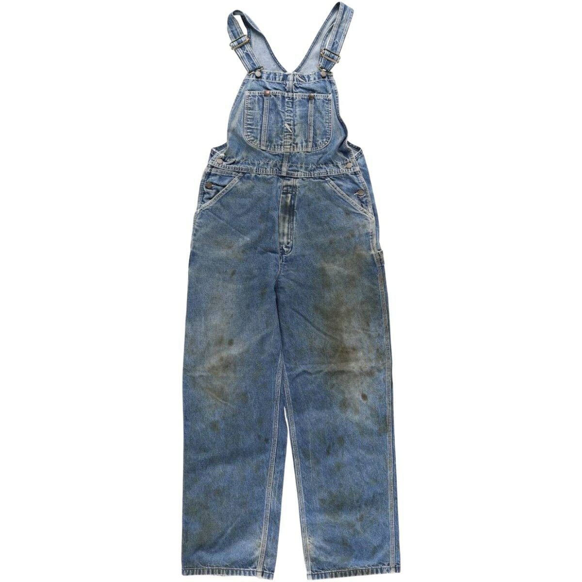 古着 70年代 オシュコシュ Osh kosh デニムオーバーオール メンズw39