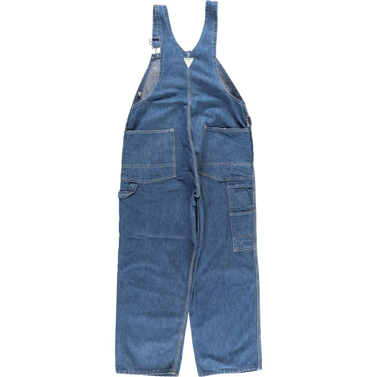 古着 70年代 オシュコシュ Osh kosh デニムオーバーオール メンズw39