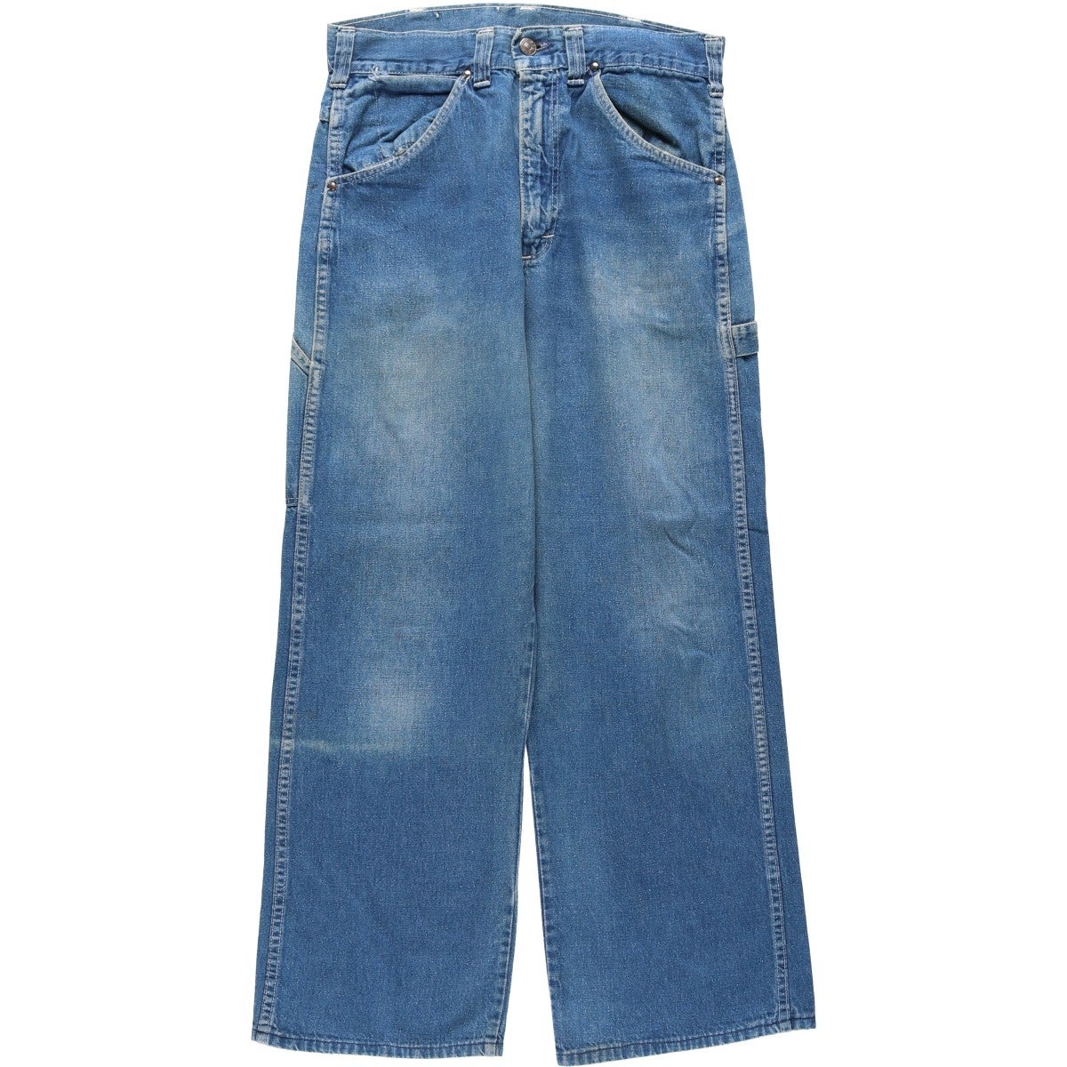 古着 80～90年代 キー Key デニムペインターパンツ メンズw33相当