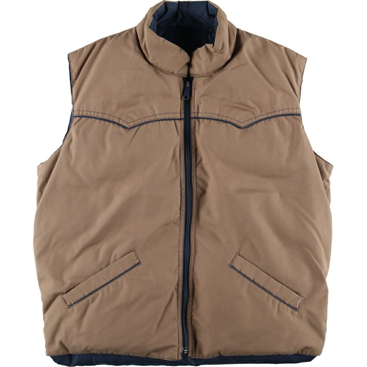 古着 80年代 アールイーアイ REI グースダウンベスト メンズL相当