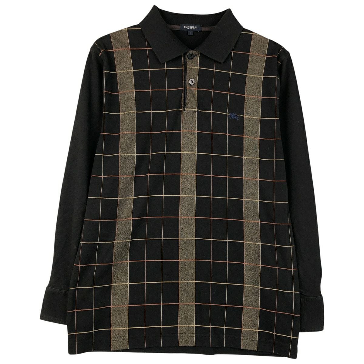 BURBERRY London バーバリー ノヴァチェック 長袖ポロシャツ 古着 バーバリー Burberrys BURBERRY LONDON 長袖 チェック ポロシャツ