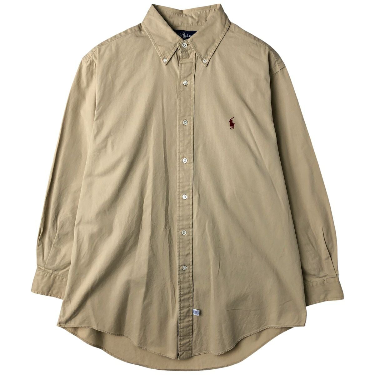 古着 ラルフローレン Ralph Lauren 長袖 ボタンダウンシャツ メンズL