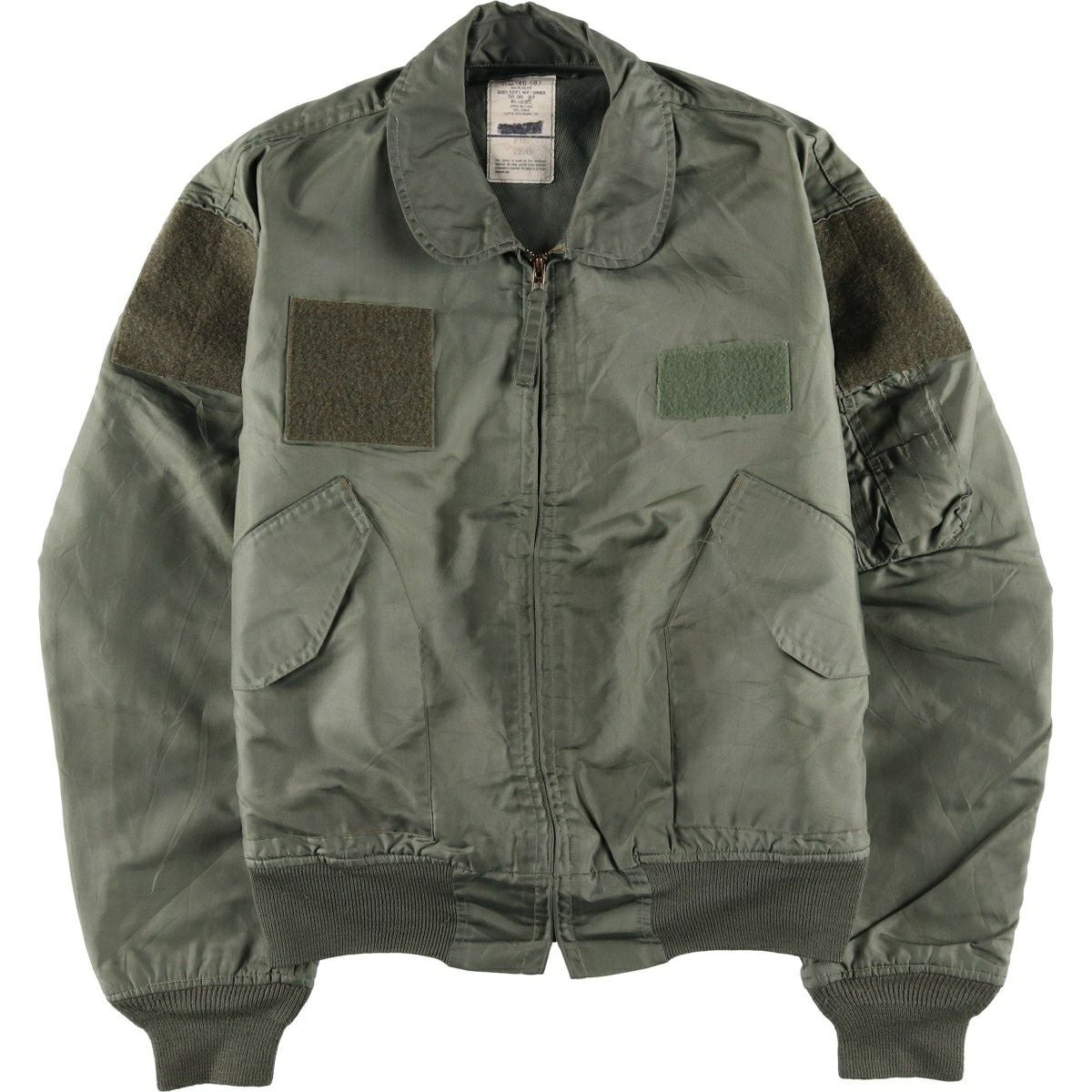 古着 米軍実品 CWU-36P ミリタリー フライトジャケット USA製 LARGE(42