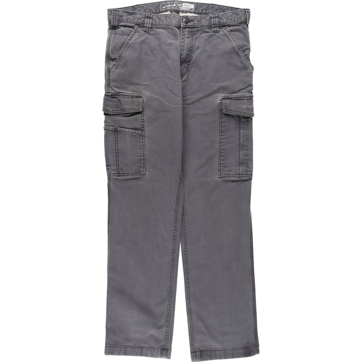 古着 カーハート Carhartt RELAXED FIT ダックワークパンツ カーゴ