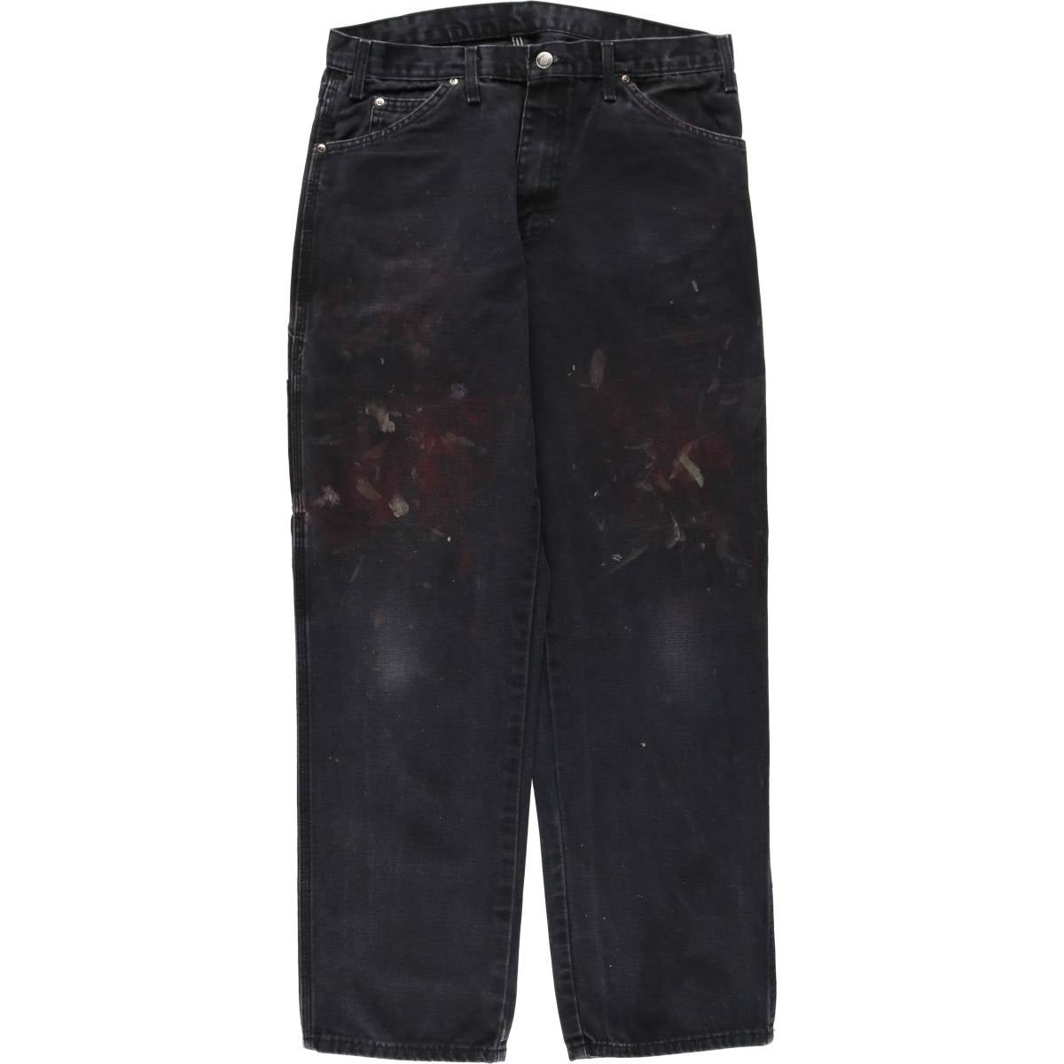 古着 ディッキーズ Dickies ダックペインターパンツ メンズw34相当