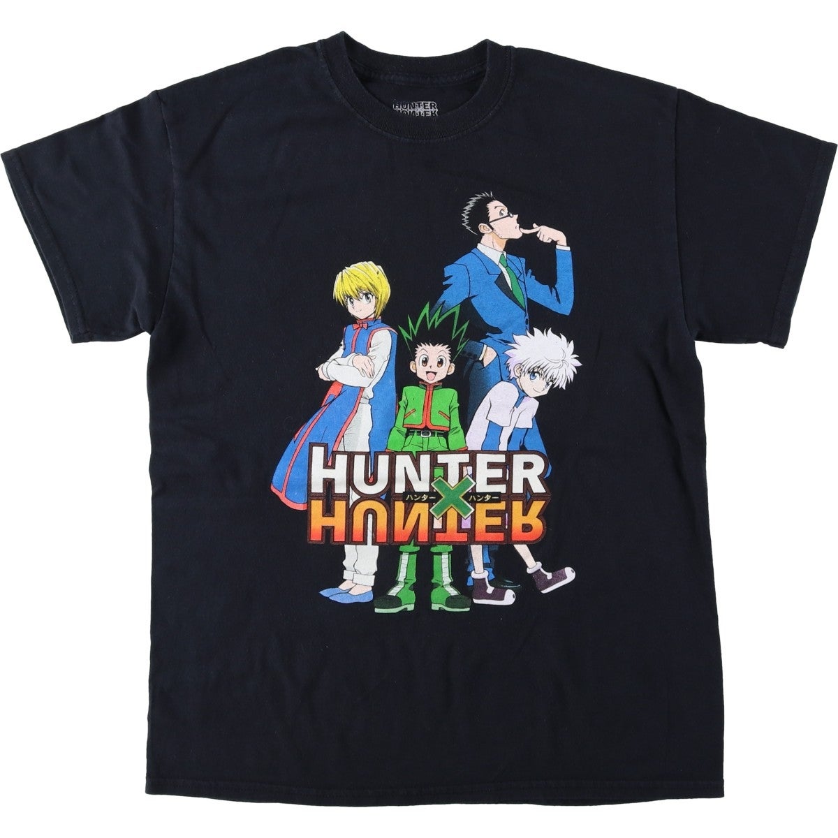 古着 HUNTER HUNTER ハンターハンター アニメ キャラクタープリントT