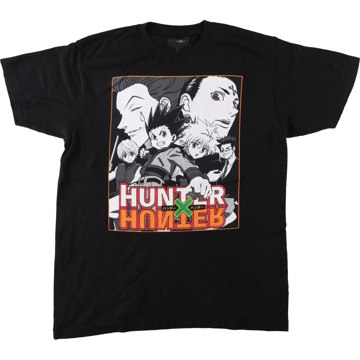 古着 HUNTER×HUNTER ハンターハンター アニメ キャラクタープリントT