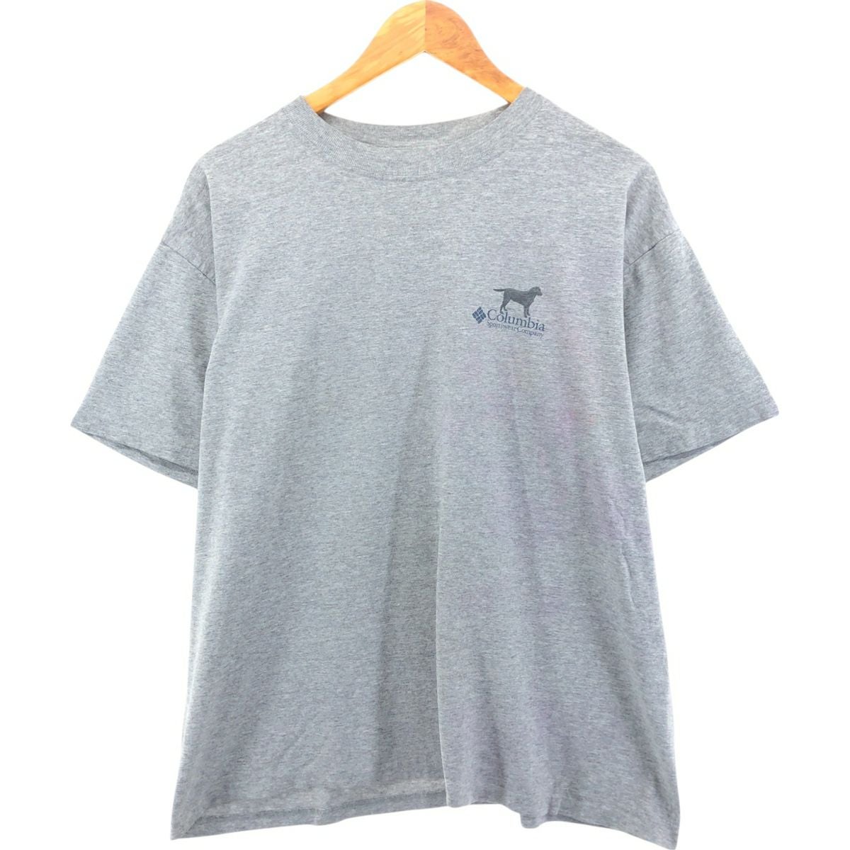 古着 コロンビア Columbia 魚柄 プリントスウェットシャツ トレーナー