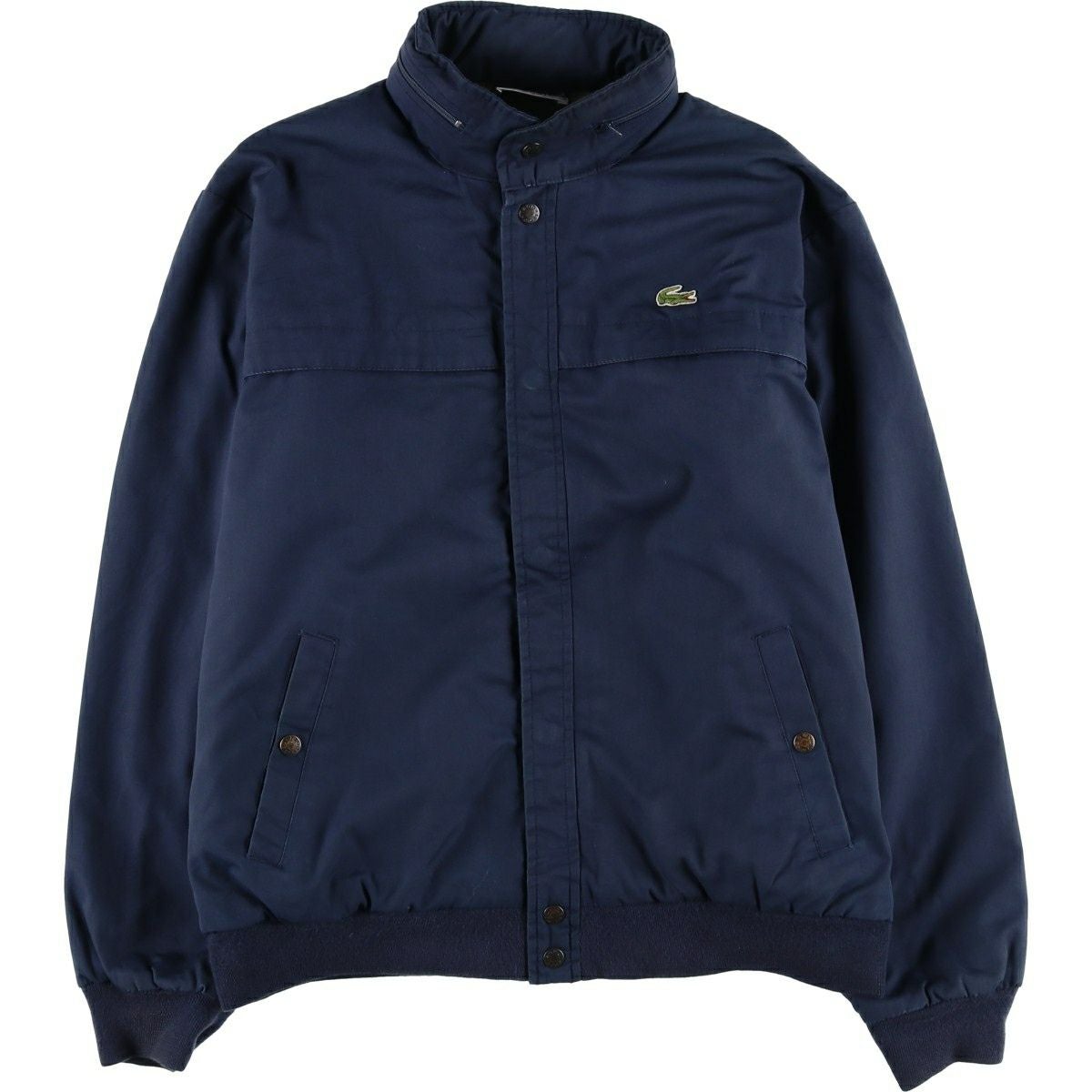 古着 ラコステ LACOSTE IZOD リバーシブル コットンブルゾン メンズL