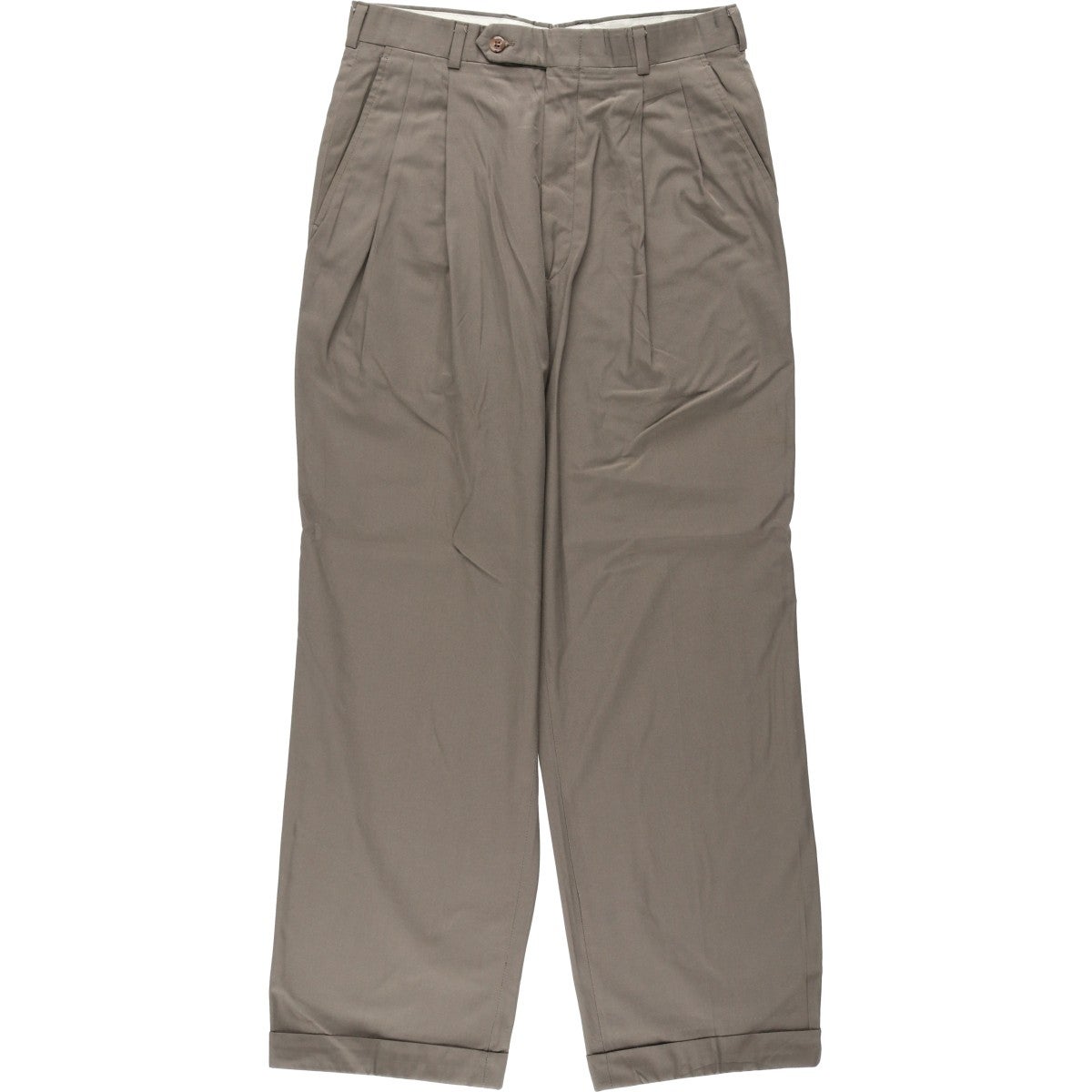 古着 JOHN HENRY ツータック スラックスパンツ メンズw34相当