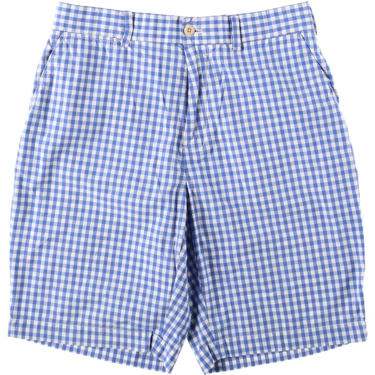 Polo Ralph Lauren ギンガムチェック ショートパンツ 古着 ラルフローレン Ralph Lauren POLO GOLF ポロゴルフ ギンガム