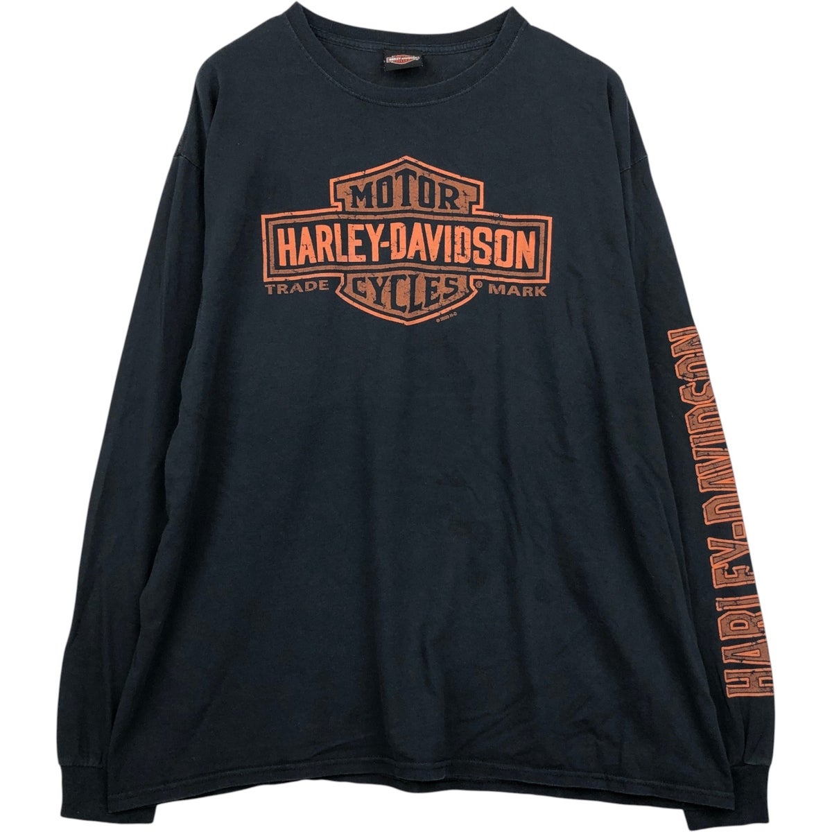 古着 ハーレーダビッドソン Harley-Davidson モーターサイクル ロングT
