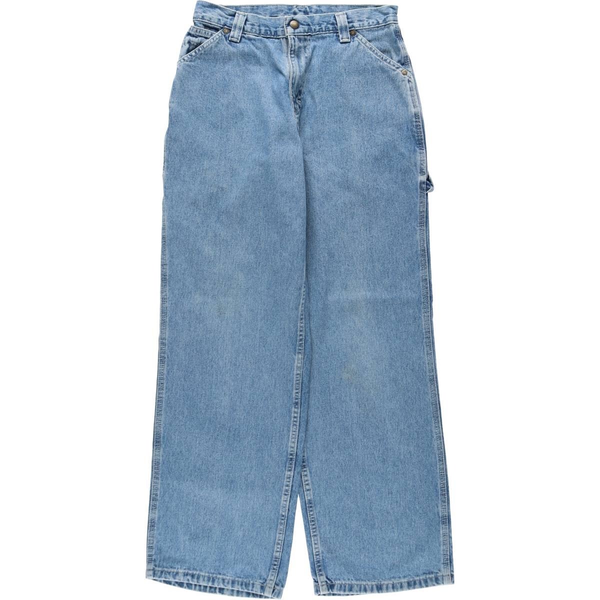 【未使用】リー　デニム　ペインターパンツ　レディース　XS 古着 リー Lee DUNGAREES デニム ペインターパンツ レディースL(w28