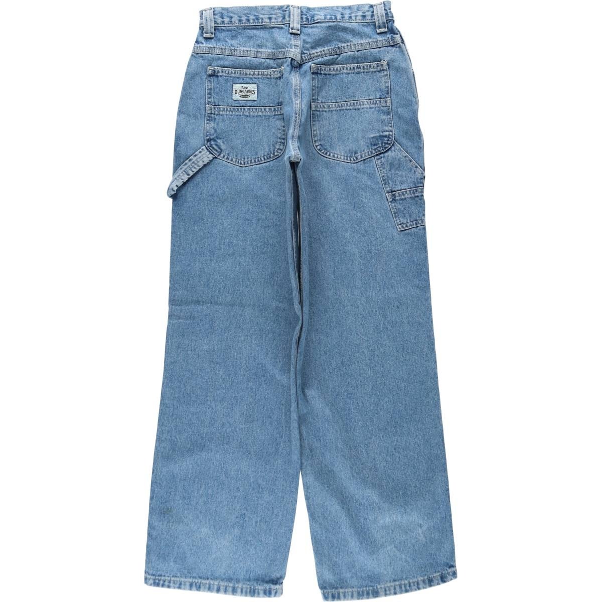 USA古着 Lee リー DUNGAREES デニムペインターパンツ 古着 リー Lee DUNGAREES デニム ペインターパンツ レディースL(w28