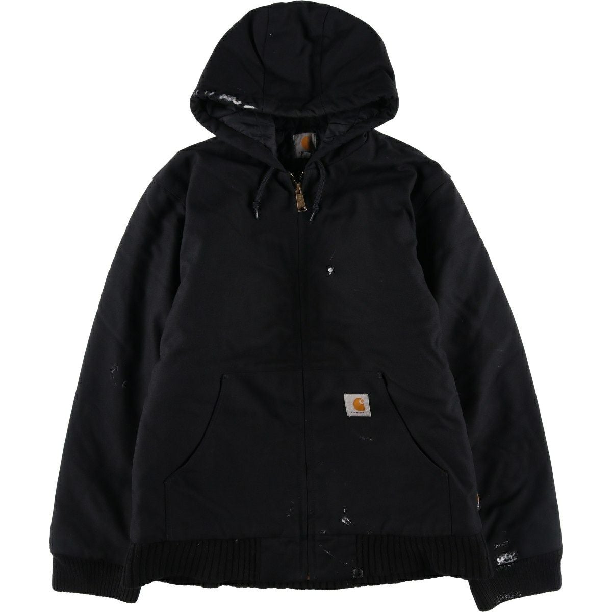 古着 カーハート Carhartt アクティブジャケット チェック柄 フード