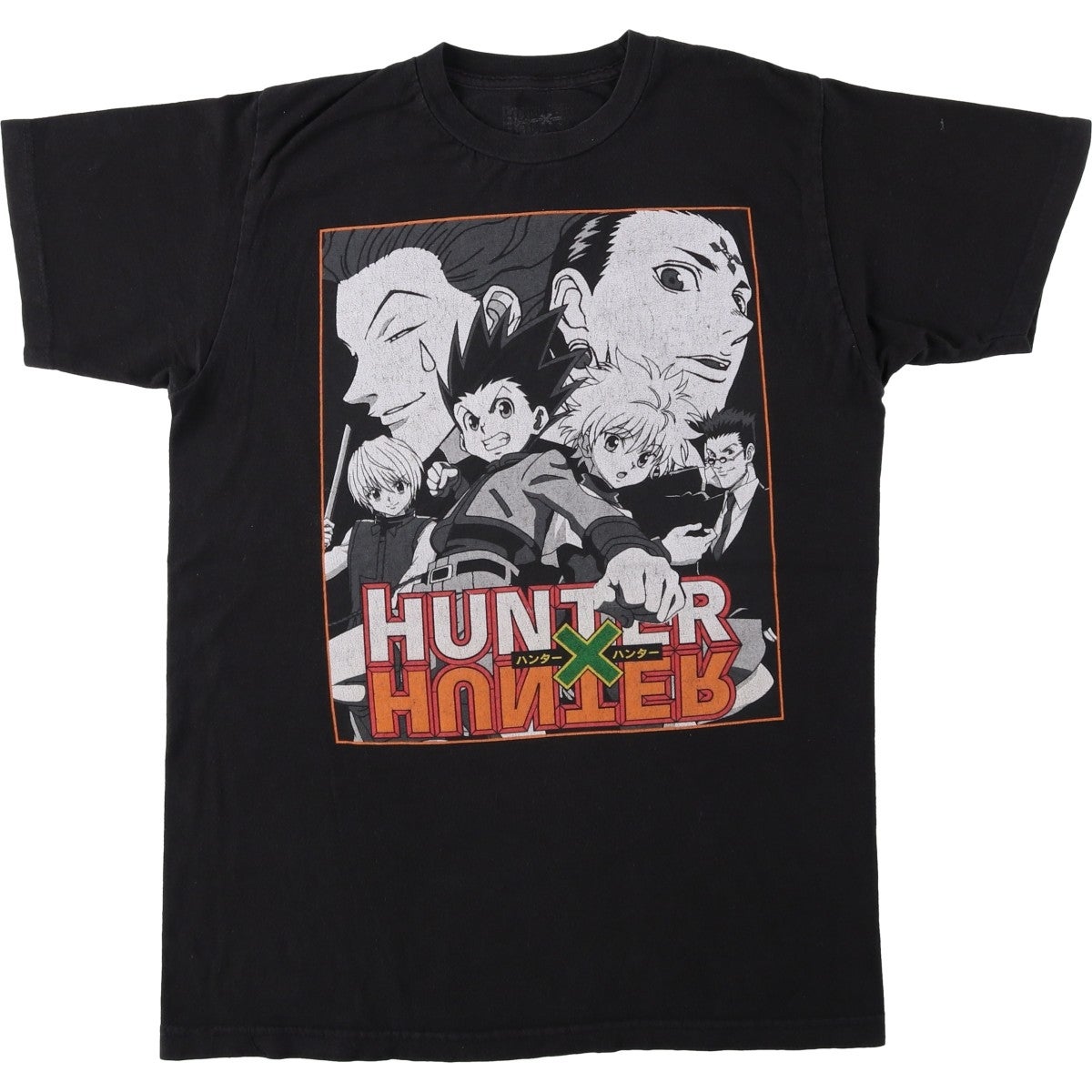 古着 HUNTER×HUNTER ハンターハンター アニメ キャラクタープリントT