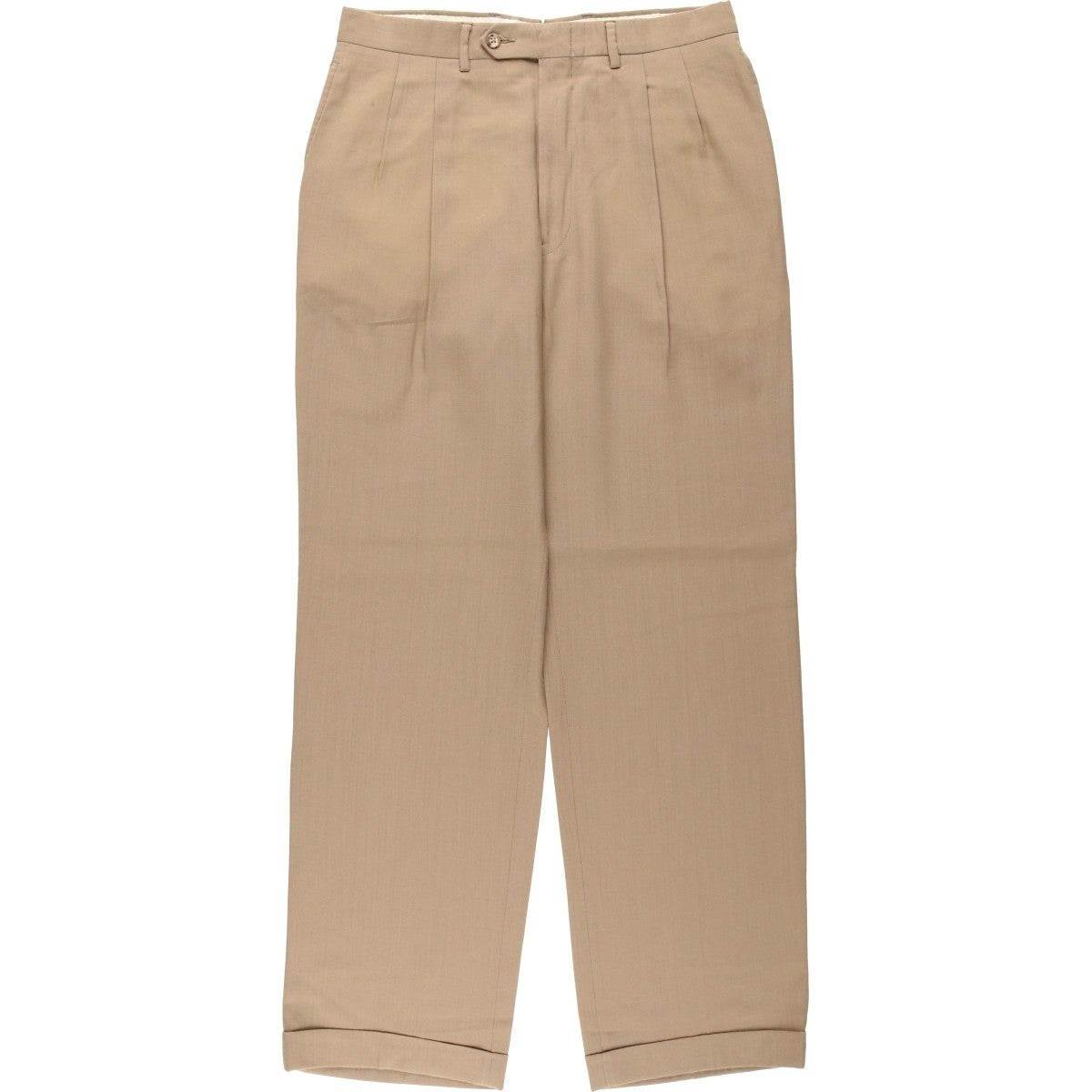 古着 80～90年代 ジョスエーバンク JOS.A.BANK ツータック ウール