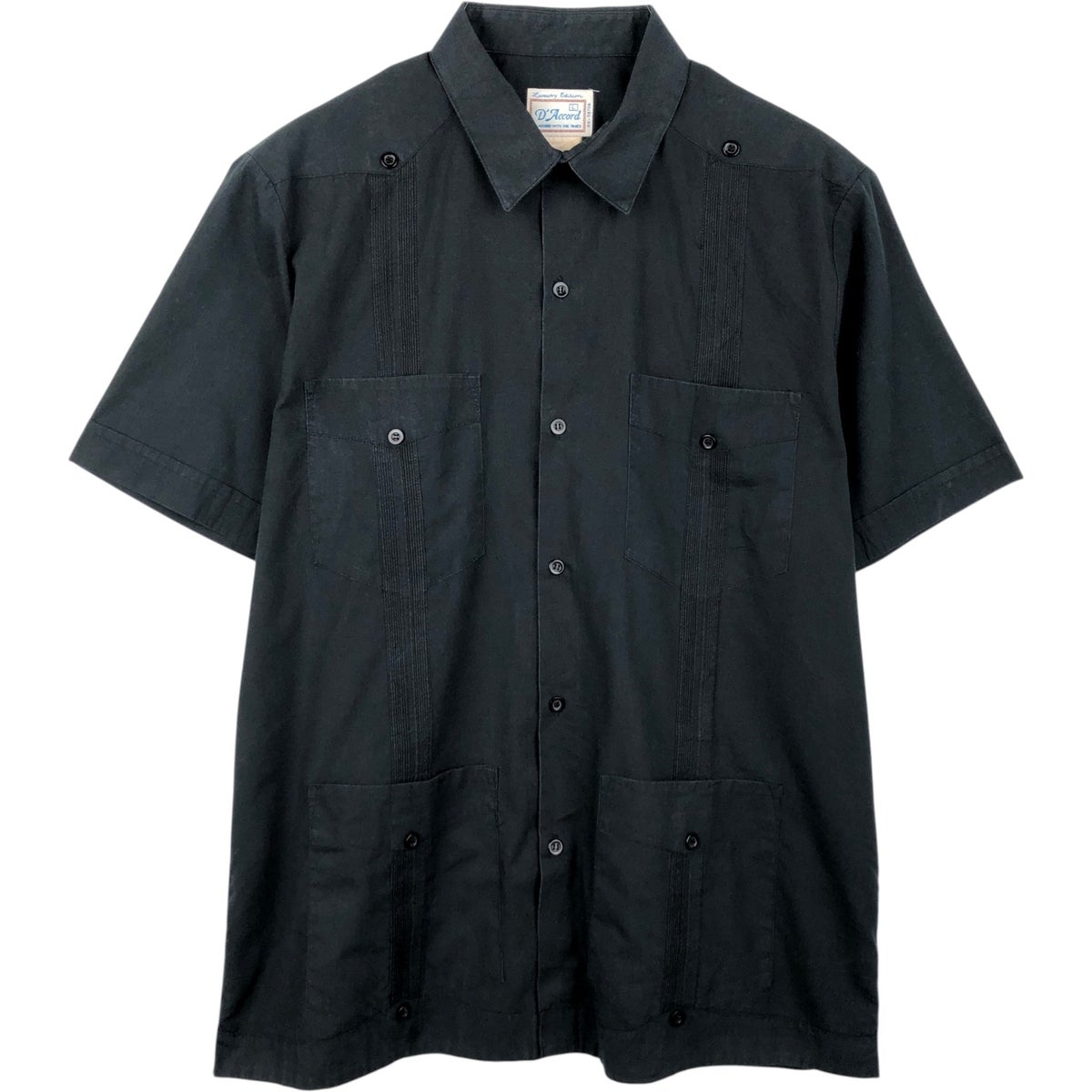 古着 DiCAPRIO COLLEZIONE 半袖 メキシカンシャツ キューバシャツ