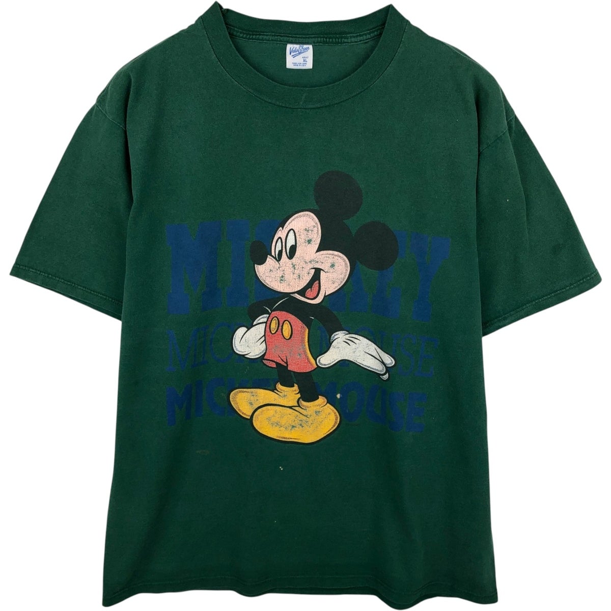 Hanes ヴィンテージミッキー　キッズTシャツ 古着 90年代 ヘインズ Hanes MICKEY MOUSE ミッキーマウス BEEFY-T