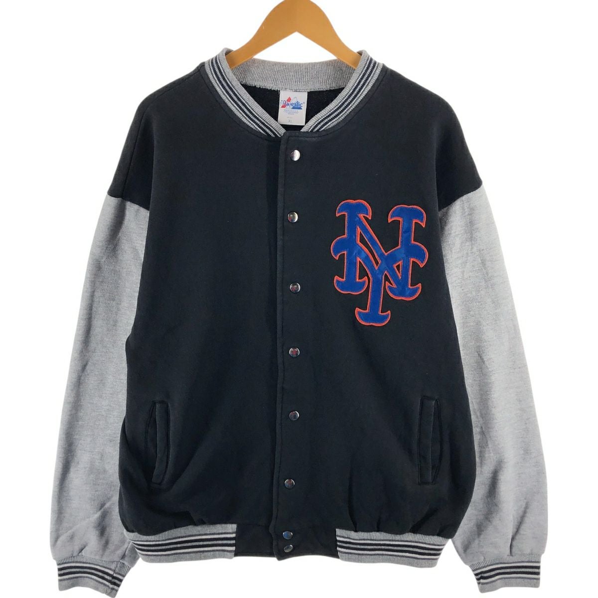 古着 90年代 マジェスティック majestic MLB NEW YORK METS
