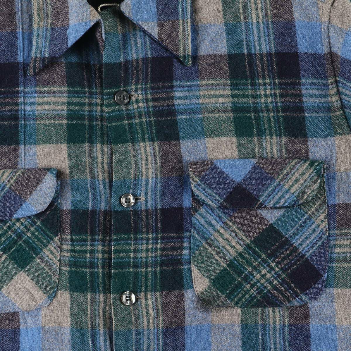 古着 70年代 ペンドルトン PENDLETON ボードシャツ チェック柄