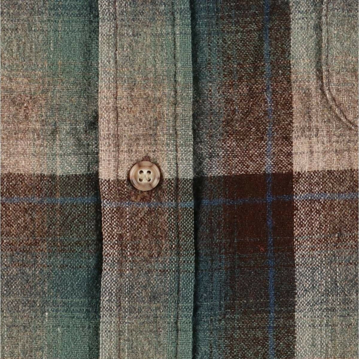 古着 80年代 ペンドルトン PENDLETON オンブレチェック ウールシャツ