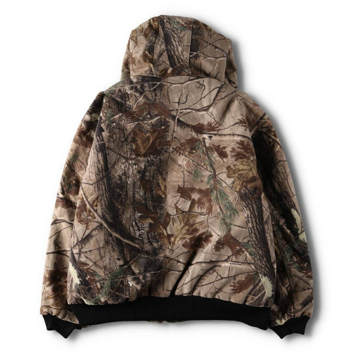 古着 00年代 カーハート Carhartt アクティブジャケット 迷彩柄 リアル