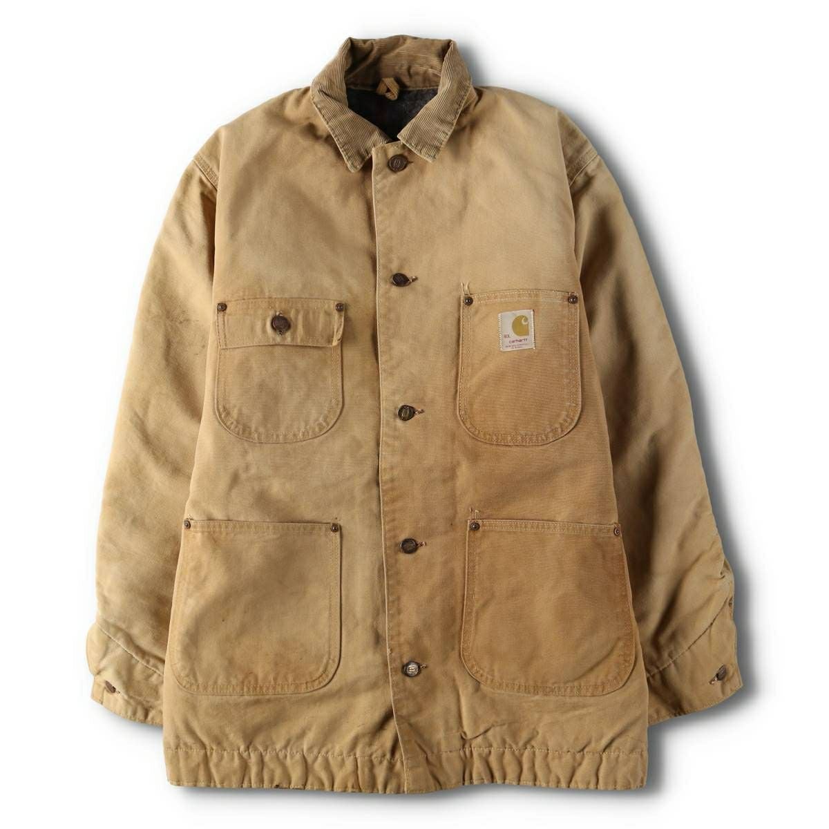 古着 70年代 カーハート Carhartt プリントタグ ミシガンチョアコート