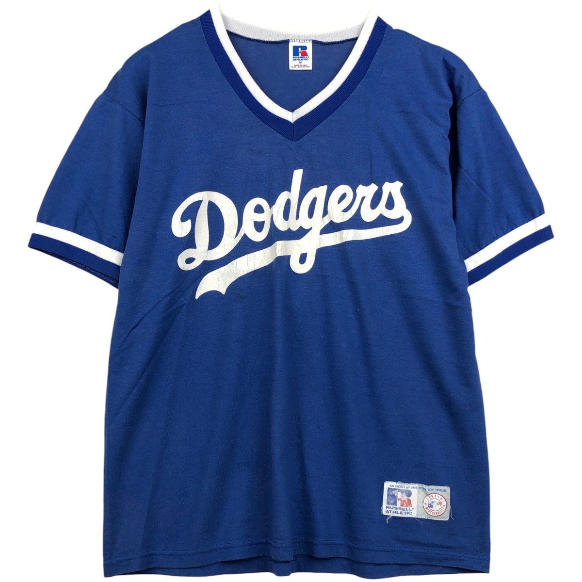 古着 90年代 ラッセル Russell MLB LOS ANGELES DODGERS ロサンゼルス