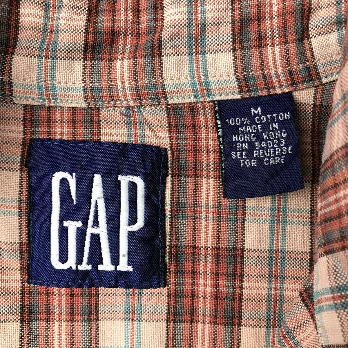 古着 90年代 ギャップ GAP オールドギャップ 長袖 ボタンダウン