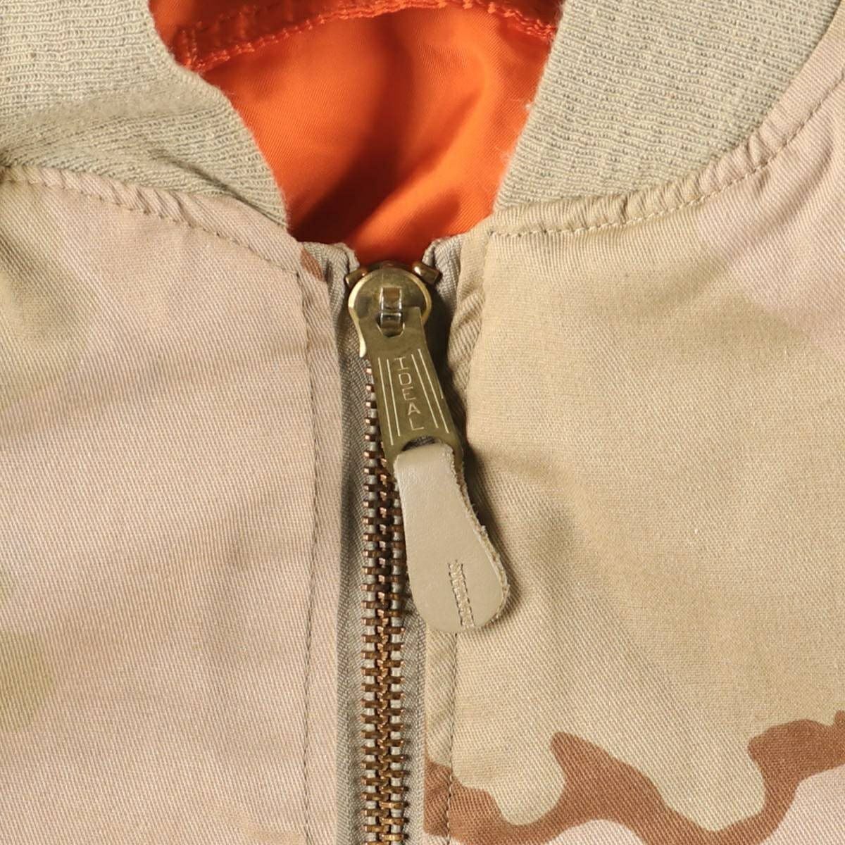 古着 80～90年代 民間品 アルファ ALPHA MA-1タイプ 迷彩柄 3C